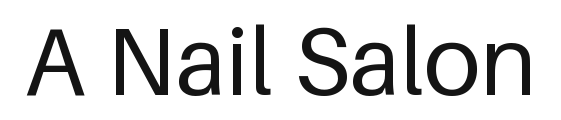 A Nail Salon